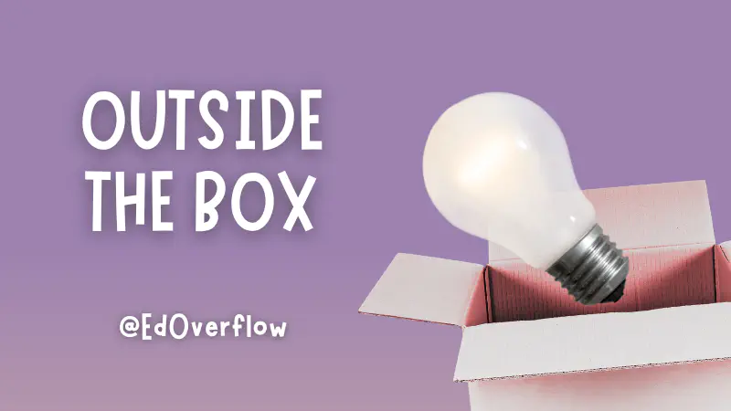 How to think out of the box with @EdOverflow
